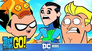 Teen Titans Go! En Latino | ¡Encuentra a Aquaman! | DC Kids