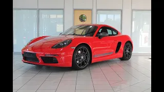 Porsche Cayman (718) 2.0 Model T Manual - £55,995