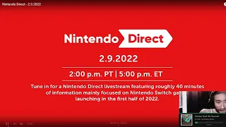 [FULL STREAM] Nintendo Direct 2/9/22