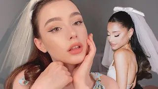 my first wedding makeup (⊙_⊙)  *inspired by Ariana Grande*