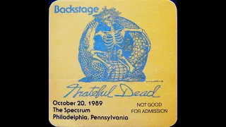 Grateful Dead  [1080p60 Remaster] - October 20, 1989 The Spectrum - Philadelphia, PA [SBD: Miller]