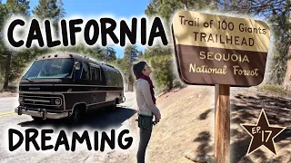 Vintage Motorhome in the Mountains | 100 Giants in Sequoia National Park | More RV Repairs Needed