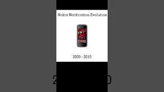 Nokia Notification Evolution