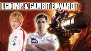 LGD Imp Graves duo queue with Gambit Edward Alistar! With all chat | EUW Solo Queue 5.19