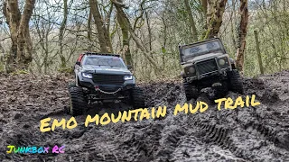 Cross RC AT-6 EMO 6x6 Vs Muddy mountain trail