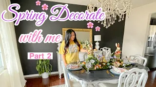 Spring 2021 Decorate With Me | New Spring Home Decor Haul | @ashlei j aaron