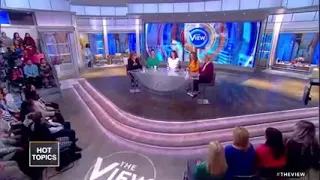 Whoopi Goldberg returns to the view after a pneumonia scare.
