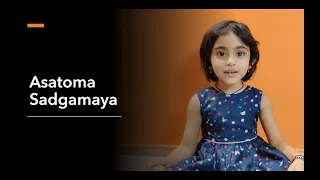Om Asatoma Sadgamaya | Shanti Mantra | Sanskrit Mantra for Kids