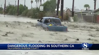 700 Calif. residents, firefighters stranded by mudslide during Tropical Storm Hilary