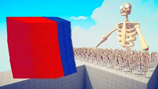 100x SKELETON + 1x GIANT vs EVERY GOD | Totally Accurate Battle Simulator