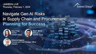 Navigate Gen AI Risks in Supply Chain and Procurement: Planning for Success