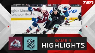 HIGHLIGHTS: Game 4 -- Colorado Avalanche vs. Seattle Kraken