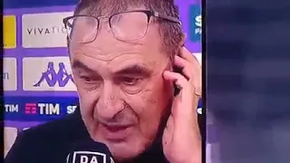 FIORENTINA - LAZIO 0-4 - Maurizio Sarri ....