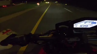 Spirited Highway Night Cruise FZ-09/GSXR-600