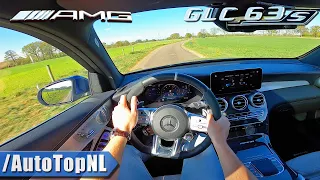 2020 Mercedes AMG GLC 63 S 4Matic+ POV Test Drive by AutoTopNL