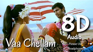Vaa Chellam | 8D Audio | Thoranai | Vishal, Shreya | Please Use Headphones