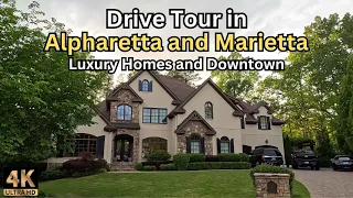 Drive Tour | Atlanta Suburbs Alpharetta and Marietta Luxury Homes