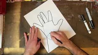 Zentangle Hand Drawing | Art Project