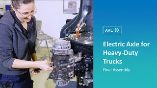 Electric Axle for Heavy-Duty Trucks | Final Assembly