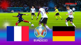 PES 2021 - France vs Germany - UEFA EURO 2020 - Gameplay Match PC