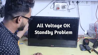 All Voltage OK Standby Problem Repairing Technique of LED TV