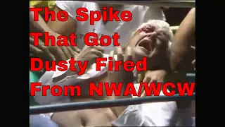 Dusty Rhodes and the spike incident that got him fired #DustyRhodes #RoadWarriors