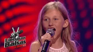Karolina Bacytė - Aleliuja | Blind Auditions | The Voice Kids Lithuania S01