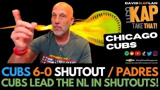 REKAP: ⚾️ Chicago Cubs 6-0 shutout of the San Diego Padres. Cubs Lead The NL in Shutouts! 💥👊😊