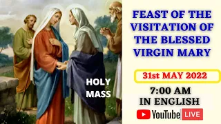 Catholic Daily Mass Online Today | Tuesday, May 31st, 2022 | 7:00am