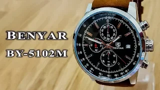 Benyar chronograph watch BY-5102M review #167