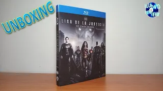 Liga de la Justicia de Zack Snyder Bluray Unboxing