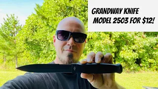 Grandway Knife/Double Edged Fixed Blade Model