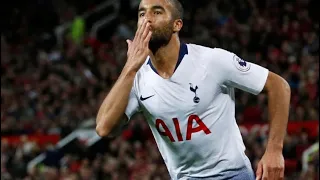 Lucas Moura scores first touch Against Man City