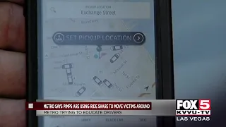 Las Vegas police look to combat sex trafficking in ride shares