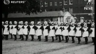 Prince Henry visits the Foundling Hospital (1921)