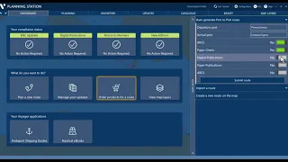 Voyager Planning Station - A single dashboard to manage all navigation management tasks more easily.