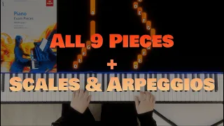 ABRSM Grade 1 Piano (2021 - 2022) Tutorial - All 9 Pieces + Scales & Arpeggios