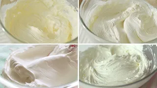 Useful Buttercream compilation (French, German, Italian, Swiss)