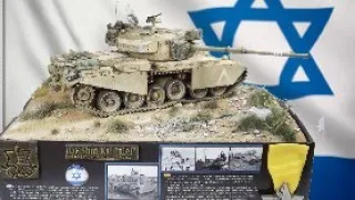 IDF Shot Kal "Alef"  (Yom kippur war '73). #idftank #weatheringmodels #diorama