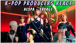 Musicians react & review ♡ Aespa - SAVAGE