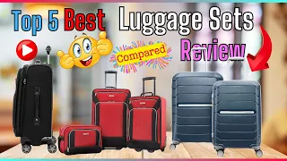 ✈️ Top 5 Best Luggage Sets That WON'T Make You Look Like a Tourist