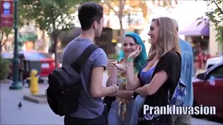 Kissing prank 💋#shorts