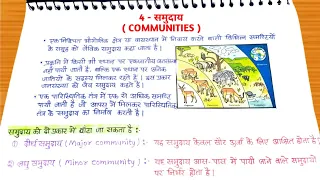 Communities and Ecosystem Zoology B.Sc. 3rd Year Notes PDF Hindi medium समुदाय एवम पारिस्थितिक तंत्र
