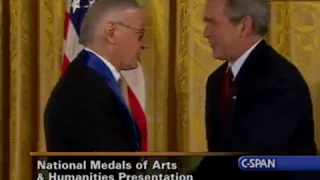 Stan Lee receives the National Medal of Arts and National Humanities (C-SPAN)