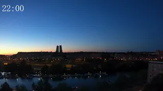 Summer Solstice - 24h Time Lapse - Stockholm