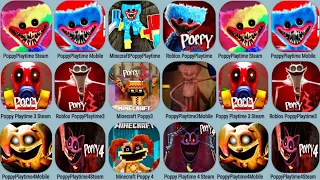 Poppy Playtime Mobile Mod+Steam+Minecraft+Roblox, Poppy Playtime 3+4 Mobile+Steam+Minecraft  UPDATE