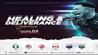 HEALING AND DELIVERANCE SERVICE [NSPPD] - 2nd December 2021