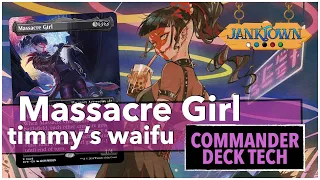 ANIME Massacre Girl!! (not aristocrats) | Deck Tech Primer | Ravnica Remastered | Commander