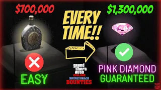 UPDATED METHOD! How to get PINK DIAMOND EVERYTIME in Cayo Perico Heist GTA Online 2024! PC/PS4/XBOX