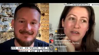 Instagram Live chat Peter Nitz x Atelier Boem